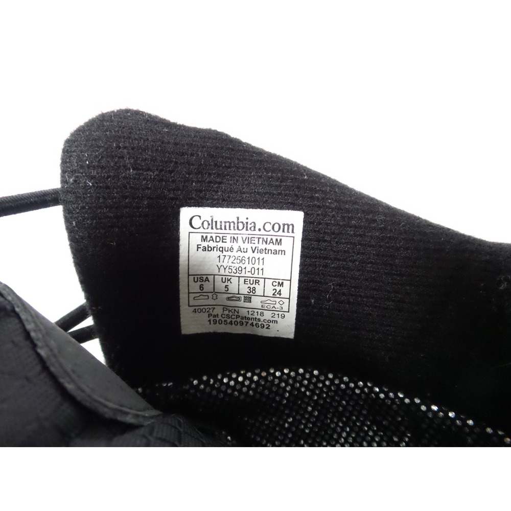 Columbia Boots Boys Size 6 Gray Bugaboot Plus III Omni-Heat 200g Waterproof - Picture 11 of 13